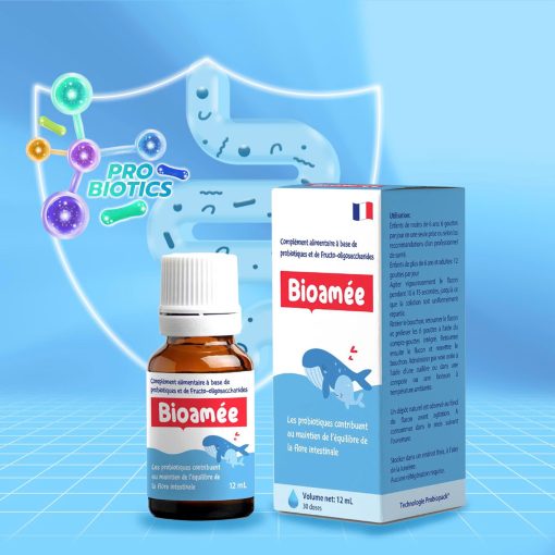 12 pioneering probiotic strains combined with Prebiotics